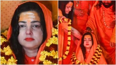 Maha Kumbh 2025: Mamta Kulkarni Is Now Shri Yamai Mamta Nand Giri; Former Actress Takes ‘Sanyas’, Becomes Mahamandleshwar of Kinnar Akhara (See Pics)