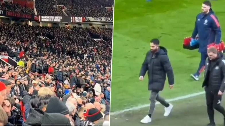 Manchester United Fans Taunt Ruben Amorim With 'You're Not Special' Chants After 0–2 Loss to Newcastle in Premier League 2024–25 at Old Trafford (Watch Video)