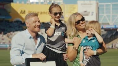 Martin Guptill Bids Farewell to an Epic International Career with a Heartfelt Celebration at Eden Park (Watch Video)