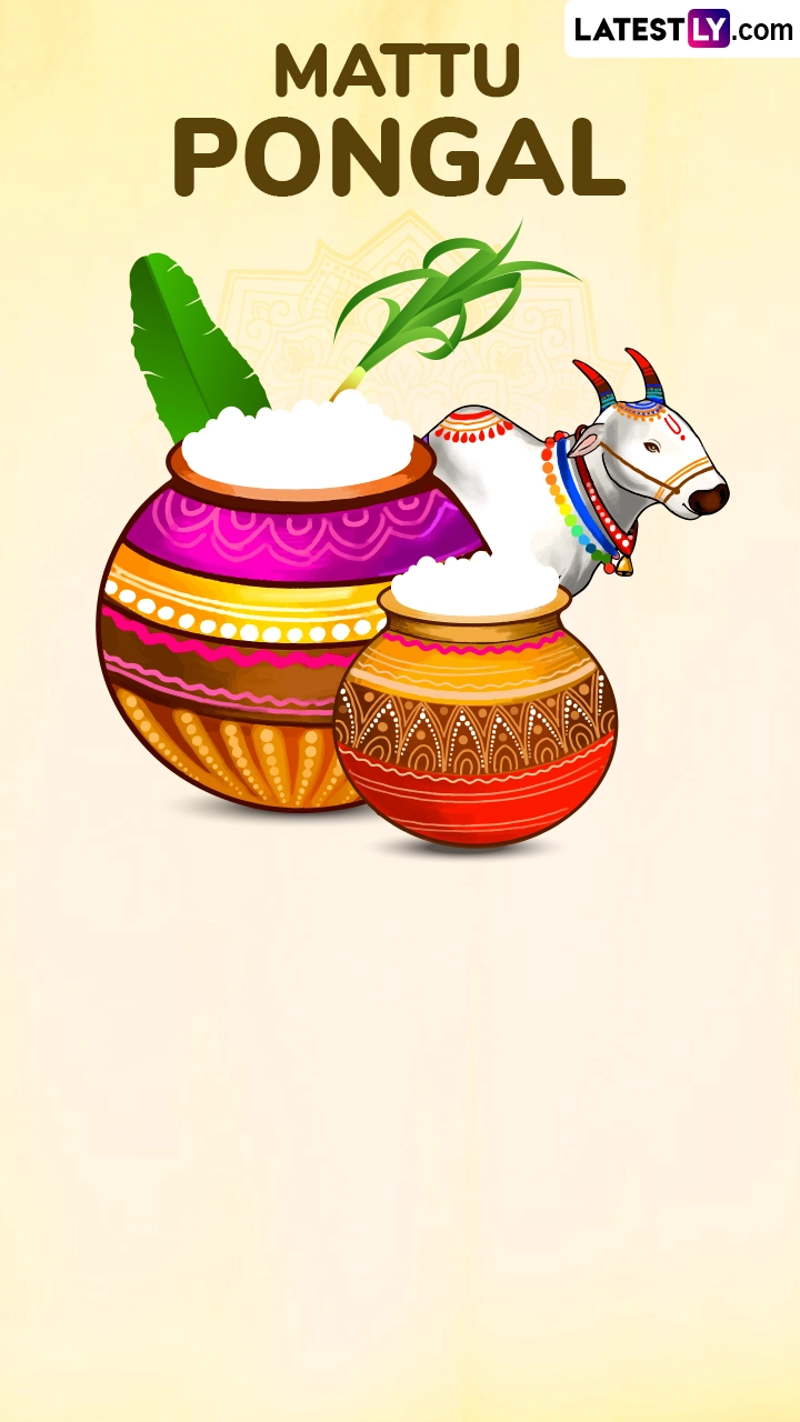 Happy Mattu Pongal 2025 Greetings, Images and Wallpapers For Family and Friends