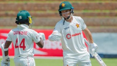 How To Watch Zimbabwe vs Afghanistan 2nd Test 2025 Day 2 Free Live Streaming Online? Get Free Telecast Details of ZIM vs AFG Cricket Match on TV