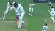 Shubman Gill Wicket Video: Watch Nathan Lyon Outfox India Batter on Day 1 of IND vs AUS 5th Test in Sydney