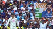 Sam Konstas' Gesture Towards Fan Holding Virat Kohli's Poster at Sydney Cricket Ground During IND vs AUS 5th Test 2025 Goes Viral (Watch Video)