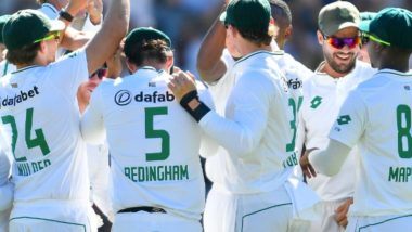 South Africa Beat Pakistan by 10 Wickets in SA vs PAK 2nd Test 2024–25: Ryan Rickelton’s Double Century Followed By Dominance From Bowlers Help Hosts Whitewash Green Shirts 2-0