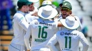SA vs PAK 2nd Test 2024&ndash;25: South Africa Records 7th Consecutive Test Victory After Beating Pakistan by 10 Wickets in Cape Town