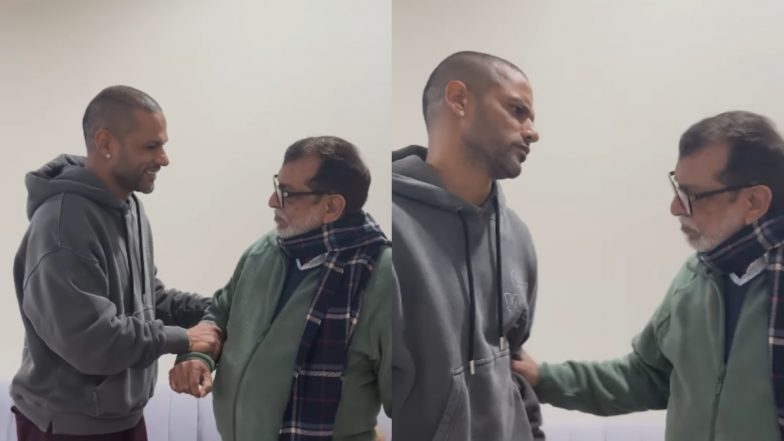 Shikhar Dhawan ‘Expresses Desire’ to Marry The Second Time, His Father's Hilarious Jibe in This Funny Instagram Reel Will Make You LOL! (Watch Video)