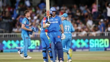 SA20 2025 Live Streaming in India: Watch Pretoria Capitals vs Durban's Super Giants Live Telecast of South Africa T20 League Cricket Match