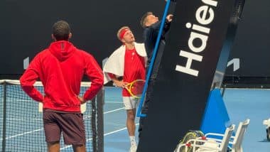 AO 2025: Drunk Fan Forces Felix Auger Aliassime vs Alejandro Davidovich Fokina Match Shift to Another Court