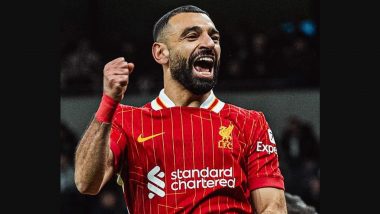 Mohamed Salah Becomes Fifth All-Time Goal Scorer in Premier League History, Matches Sergio Aguero’s Goal Tally During Liverpool vs Southampton Match