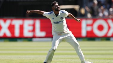 Travis Head Wicket Video: Watch Mohammed Siraj Dismiss Australian Batsman for Low Score During IND vs AUS 5th Test 2024-25