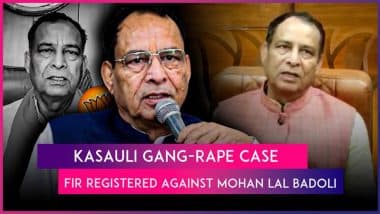 Kasauli Gang-Rape Case: FIR Registered Against Haryana BJP Chief Mohan Lal Badoli, Singer Rocky Mittal Booked for Raping Woman