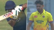 Mukesh Choudhary Bowls Sensational Outswinger to Castle Prabhsimran Singh During Maharashtra vs Punjab Vijay Hazare Trophy 2024-25 Quarterfinal Match (Watch Video)