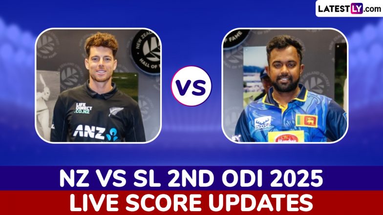 NZ Win by 113 Runs | New Zealand vs Sri Lanka Highlights of 2nd ODI 2025: Rachin Ravindra, Mark Chapman and Will O'Rourke Shine as Black Caps Secure Series 2-0