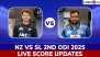 NZ 170/4 in 23.2 Overs | New Zealand vs Sri Lanka Live Score Updates of 2nd ODI 2025: Eshan Malinga Runs Out Tom Latham