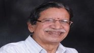 Na D&rsquo;souza Dies: Noted Kannada Novelist and Writer Norbert D&rsquo;Souza Passes Away at Hospital in Mangaluru