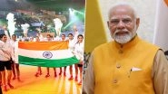 PM Narendra Modi Hails Indian Women's Team for Kho Kho World Cup Victory, Says 'May This Achievement Also Pave the Way for More Youngsters' (See Post)
