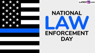 National Law Enforcement Day 2025 Quotes and Images: Send Messages, Sayings, HD Wallpapers and Greetings To Honour the Police Officers and Law Enforcement Personnel