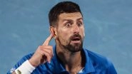 Novak Djokovic Qualifies For His 50th Grand Slam Semifinal As He Beats Carlos Alcaraz To Enter Last Four of Australian Open 2025