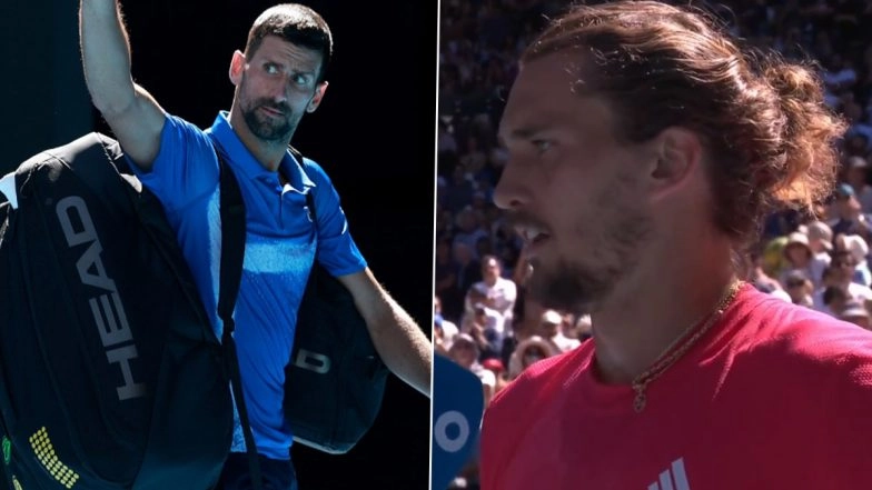Novak Djokovic Booed By Crowd After Injury Forces His Exit from Australian Open 2025 Semifinal, Alexander Zverev Asks Fans to 'Show Some Love' (Watch Video)