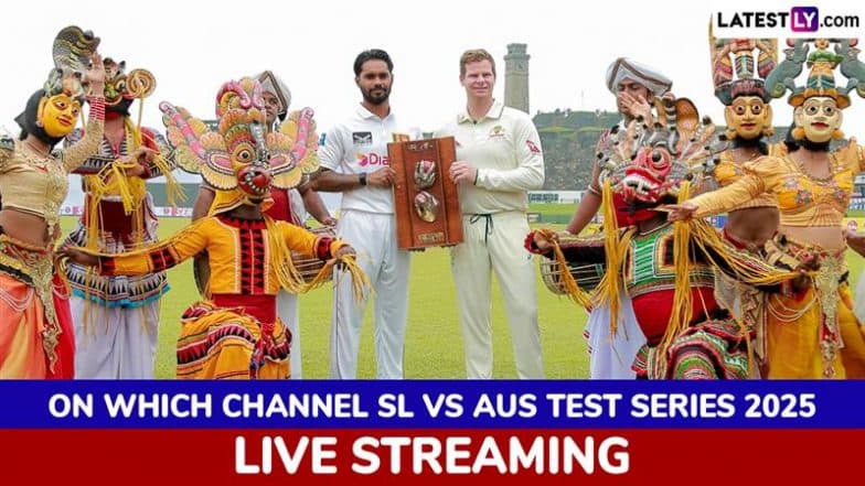 On Which Channel Sri Lanka vs Australia 2025 Live Telecast in India Will Be Available? How To Watch SL vs AUS Test Cricket Matches Free Live Streaming Online?