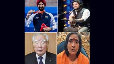 Padma Awards 2025 Full List: From Osamu Suzuki to Sushil Kumar Modi and Shaikha AJ Al Sabah, Names of Padma Vibhushan, Padma Bhushan and Padma Shri Award Recipients