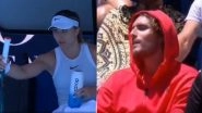 Paula Badosa Issues Explanation After Viral Video Shows Her Allegedly Gesturing at Boyfriend Stefanos Tsitsipas Who Tried to Calm Her Down During Australian Open 2025 Match Against Marta Kosytuk
