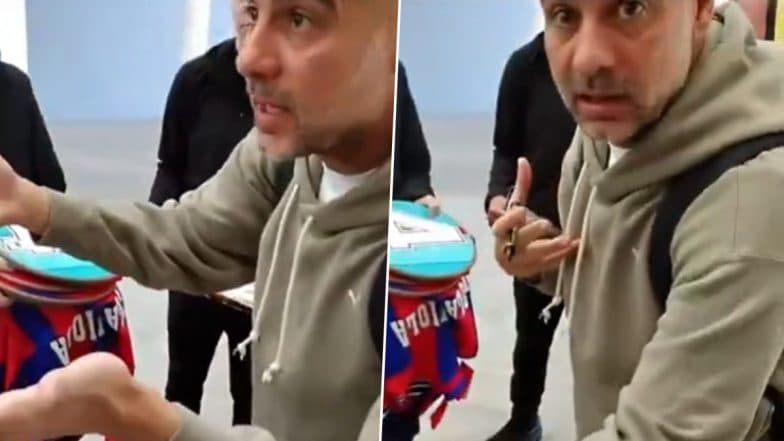 Pep Guardiola Slams Autograph Hunters For Repeated Requests, Says 'Don't Come Again, I Won't Sign' (Watch Video)