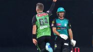 Peter Siddle Castles Nathan McSweeney With Stunning Yorker During Brisbane Heat vs Melbourne Stars BBL 2024–25 Clash at Gabba, Video Goes Viral