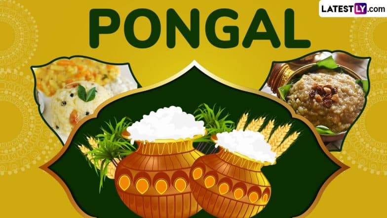 Sakkarai Pongal, Pulihora & Paniyaram Recipes for Pongal 2025: How To Make These Festive Delights? Watch Video To Prepare the Traditional Recipes at Home