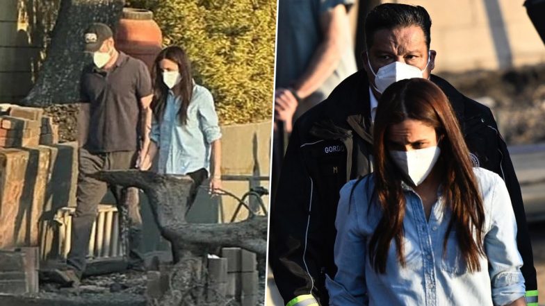 2025 Los Angeles Wildfires: Prince Harry and Meghan Markle Meet Eaton Fire Victims, Distribute Food and Supplies (Watch Video)