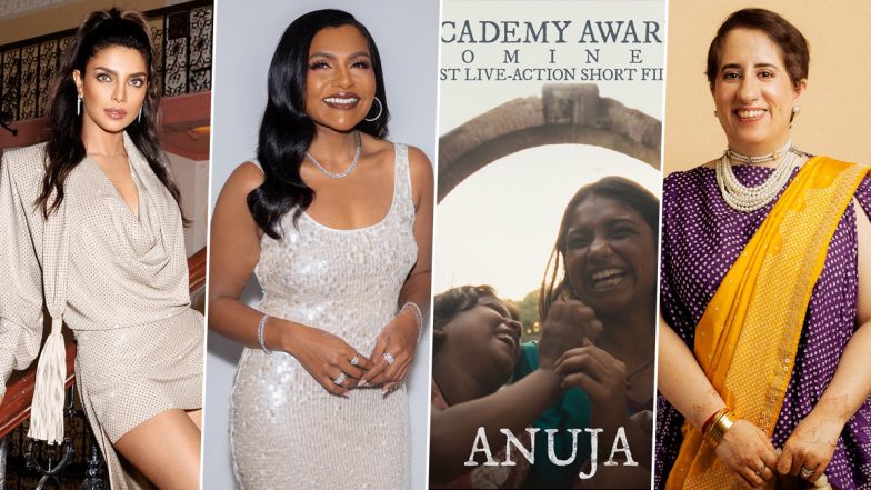 97th Academy Awards: Priyanka Chopra, Mindy Kaling and Guneet Monga Kapoor Celebrate Oscar Nomination for Short Film ‘Anuja’