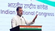 ‘Fighting BJP, RSS and Indian State’: Rahul Gandhi’s Remarks Triggers Political Row, BJP Says ‘This Is Straight out of George Soros’ Playbook’ (Watch Videos)