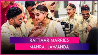 Rapper Raftaar Marries Fashion Stylist Manraj Jawanda in a Traditional Wedding Ceremony!