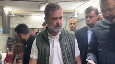 Rahul Gandhi Meets Patients in Delhi AIIMS, Listens to Their Problems (Watch Video)