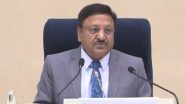 Delhi Assembly Election 2025 Date: Voting on February 5, Results on February 8, Says Chief Election Commissioner Rajiv Kumar (Watch Video)