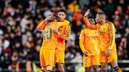 Valencia 1–2 Real Madrid, La Liga 2024–25: Luka Modric, Jude Bellingham Score to Help 10-Man Los Blancos Register Comeback Victory As Vinicius Junior Sees Red Card