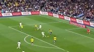 Kylian Mbappe Goal Video: Watch Real Madrid's Number 9 Score a Stunning One-Touch Goal During La Liga 2024&ndash;25 Clash Against Las Palmas