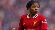 16-Year-Old Rio Ngumoha Becomes Youngest Player to Feature for Liverpool in FA Cup History, Achieves Feat During FA Cup 2024-25 Clash Against Accrington Stanley