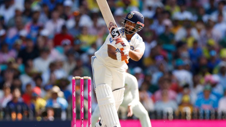 Rishabh Pant Scores Second-Fastest Fifty by an Indian in Test Cricket, Achieves Feat off 29 Balls During IND vs AUS 5th Test 2024-25