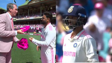 Know Reason Behind India, Australia Players Having Pink Logos and Numbers on Day 3 of IND vs AUS 5th Test 