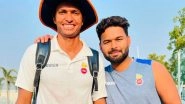Rishabh Pant Joins Delhi Team Ahead of Ranji Trophy 2024-25 Match against Saurashtra, Navdeep Saini Shares Pic With India Wicketkeeper-Batsman (See Post)