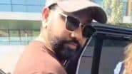 Rohit Sharma Spotted With His Wife Ritika Sajdeh and Daughter Samaira in Mumbai Ahead of IND vs ENG ODI Series 2025 (Watch Video)