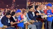 Rohit Sharma Signs Autograph For Young Fan During Wankhede Stadium's 50th Anniversary Celebration Ceremony, Fist Bumps With Him (Watch Video)