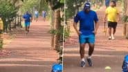 Rohit Sharma Spotted Jogging at the Bandra-Kurla Complex in Mumbai As Team India Captain Prepares For Upcoming IND vs ENG ODI Series and ICC Champions Trophy 2025 (Watch Video)