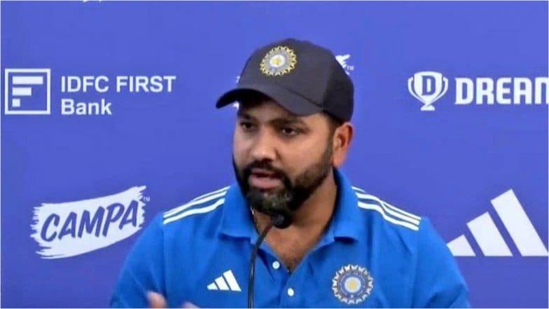 'Who Told You About These Rules? Has It Come from Official Handle of BCCI?' Rohit Sharma Responds to Reporter After Being Asked About 10-Point Guidelines for Indian Players (Watch Video)