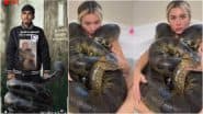 Ruby and Anaconda Story Behind 'One Girl One Anaconda' Viral Video? This Content Creator Claims To Have Seen the Original Clip and Finds It Pukish!