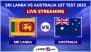 Sri Lanka vs Australia Free Live Streaming Online, 2nd Test 2025: How To Watch SL vs AUS Cricket Match Live Telecast on TV in India?