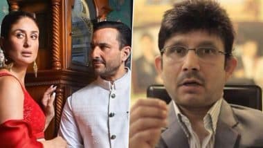 ‘Saif Ali Khan and Kareena Kapoor Khan Had a Fight’, Claims KRK, Says Stabbing Incident Raises Several Questions (Watch Video)