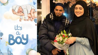 Sana Khan and Anas Saiyad Blessed With Second Child; ‘Happy Parents’ Announce the Birth of Their Baby Boy (Watch Video)