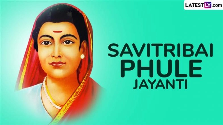 Savitribai Phule Jayanti 2025 Messages and Mahila Shikshan Din HD Images for Free Download Online: Celebrate Birth Anniversary of Savitribai Phule With Quotes and Wallpapers